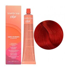Крем-фарба для волосся Inebrya Color 8/66F Світлий блондин вогненно-червоний, 100 мл, Номер краски: 8/66f, фото 