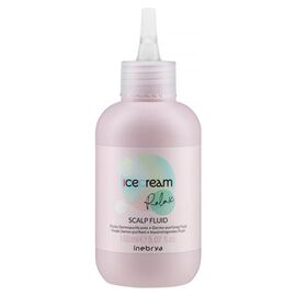 Скраб-флюїд для очищення шкіри голови Inebrya Scalp Fluid tri-action dermo-purifiyng,150 мл, фото 