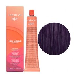Крем-фарба для волосся Inebrya Color 6/20 Темний блонд фіолетовий, 100 мл, Номер краски: 6/20, фото 