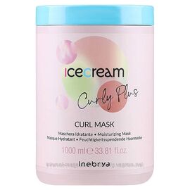 Маска для кучерявого волосся Inebrya Ice Cream Curly Plus Curl Mask, 1000 мл, Об'єм: 1000 мл, фото 