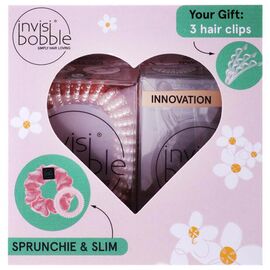 Подарунковий набір (резинка SPRUNCHIE, резинки SLIM та заколки WAVER) invisibobble Easter Besties, фото 
