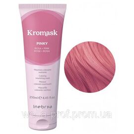 Тонувальна маска для волосся рожева Inebrya Kromask Pink - Rosa, 250 мл, фото 