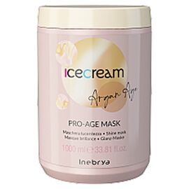 Маска з аргановою олією для фарбованого волосся Inebrya Pro-Age Mask Argan Oil, 1000 мл, Об'єм: 1000 мл, фото 
