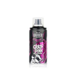 Спрей для волосся фарбуючий Marmara Barber Temporary Spray Crazy Pink рожевий ,150мл, фото 