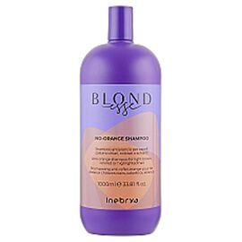 Шампунь для фарбованого волосся, проти помаранчевого кольору Inebrya Blondesse No-Orange Shampoo, 1000 мл, Об'єм: 1000 мл, фото 