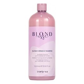 Шампунь для відтінку блонд Inebrya Blondesse Blonde Miracle Shampoo, 1000 мл, Об'єм: 1000 мл, фото 