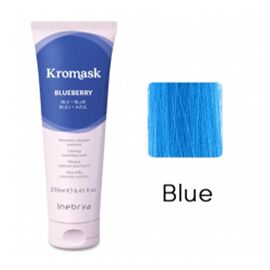 Тонувальна маска для волосся блакитний Inebrya Kromask Blue, 250 мл, фото 