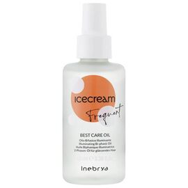 Двофазна олія для всіх типів волосся Inebrya Ice Cream Frequent Best Care Oil, 100 мл, фото 