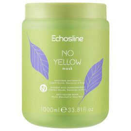 Маска проти жовтизни волосся Echosline No Yellow Mask,1000 мл, Об'єм: 1000 мл, фото 