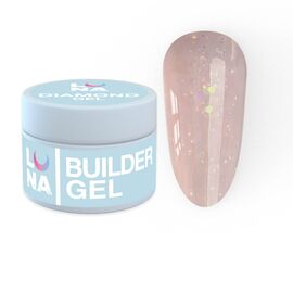 Гель для нарощування Luna  Diamond Gel №3 15ml, Об'єм: 15 мл, Колекція гелів: Diamond Gel, Номер: 3, фото 