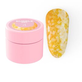 Блискітки для нігтів Luna Bubble Gel №4 5ml, Колекція гелів: Bubble Gel, Номер: 4, фото 