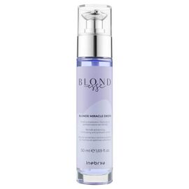 Сироватка-краплі для волосся з кокосовою олією Inebrya Blondesse Blonde Miracle Drops, 50 мл, фото 