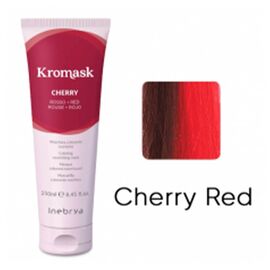 Тонувальна маска для волосся вишнево-червона Inebrya Kromask Cherry Red, 250 мл, фото 