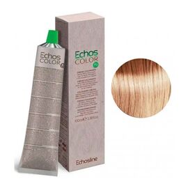 Крем-фарба для волосся Echosline Echos Color Colouring Cream, 10.7 Пісочний платиновий блонд, 100 мл, Номер краски: 10.7, фото 