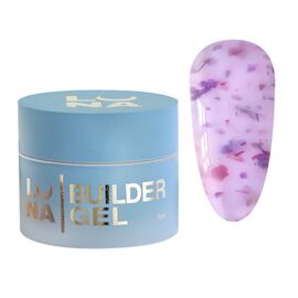 Гель для нарощування Luna  Flower Gel №2 (15ml), Об'єм: 15 мл, Колекція гелів: Flower Gel, Номер: 2, фото 