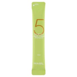 М'який безсульфатний шампунь з проботіками і яблучним оцтом Masil 5 Probiotics Apple Vinegar Shampoo, 8 мл, фото 