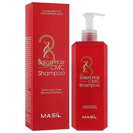 Шампунь з амінокислотами Masil 3 Salon Hair CMC Shampoo, 500 мл, фото 