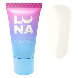 Полігель для нарощування LUNA Poly Gel № 3, 30 мл, Вид акрігелю: Густий, Номер: 3, фото 