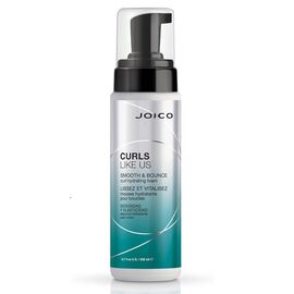 Зволожуюча піна для пружних локонів Joico Curls Like Us Smooth & Bounce Curl Hydrating Foam , 200 мл, фото 