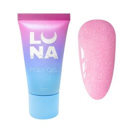 Полігель для нарощування LUNA Poly Gel № 16, 30 мл, Вид акрігелю: Густий, Номер: 16, фото 