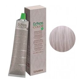 Крем-фарба для волосся Echosline Echos Color Colouring Cream,9.12 Ультрасвітлий блонд холодний ірис, 100 мл, Номер краски: 9.12, фото 