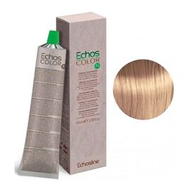 Крем-фарба для волосся Echosline Echos Color Colouring Cream, 10.32 NUDE сіро-коричневий платиновий блонд (тауп), 100 мл, Номер краски: 10.32, фото 
