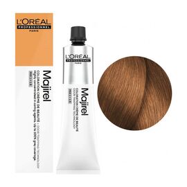 Крем-фарба для волосся L'Oreal Professionnel Majirel 8.34 Світлий блондин золотисто-мідний, 60 мл, Об'єм: 60 мл., Номер краски: 8.34, фото 