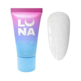 Полігель для нарощування LUNA Poly Gel № 13, 30 мл, Вид акрігелю: Густий, Номер: 13, фото 