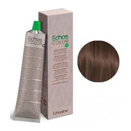 Крем-фарба для волосся Echosline Echos Color Colouring Cream,6.74 Темний блондин коричневий мідний, 100 мл, Номер краски: 6.74, фото 