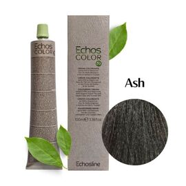 Крем-фарба для волосся Echosline Echos Color Colouring Cream ASH , Попеляста, 100 мл, Номер краски: Ash, фото 