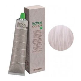 Крем-фарба для волосся Echosline Echos Color Colouring Cream,10.12 Платиновий блондин холодний ірис, 100 мл, Номер краски: 10.12, фото 