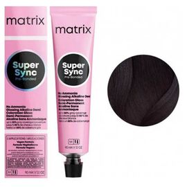Крем-фарба без аміаку Matrix Super Sync Pre-Bonded  2N, Брюнет, 90 мл, Вид: Фарба, Номер краски: 2N, фото 