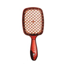 Гребінець  Janeke Superbrush The Original Italian Patent коричнева з бежевим, фото 