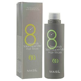 Суперм'яка маска для швидкого відновлення волосся Masil 8 Seconds Salon Supermild Hair Mask, 200 мл, фото 