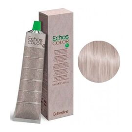 Крем-фарба для волосся Echosline Echos Color Colouring Cream, 11.72 Платиновий холодний відтінок слонової кістки, 100 мл, Номер краски: 11.72, фото 
