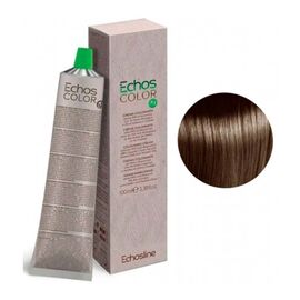 Крем-фарба для волосся Echosline Echos Color Colouring Cream,  7.0 ICE Натуральний холодний середній блонд, 100 мл, Номер краски: 7.0 ICE, фото 