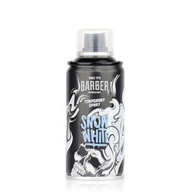 Спрей для волосся фарбуючий Marmara Barber Temporary Spray Snow White білий, 150мл, фото 