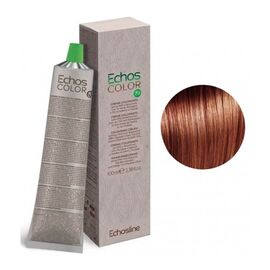 Крем-фарба для волосся Echosline Echos Color Colouring Cream,7.74 Середній блондин коричневий мідний, 100 мл, Номер краски: 7.74, фото 