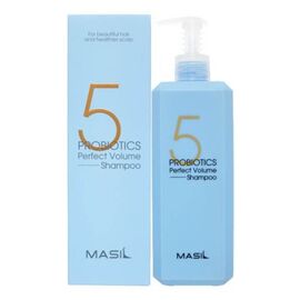 Шампунь з пробіотиками для ідеального об'єму волосся Masil 5 Probiotics Perfect Volume Shampoo, 500 мл, фото 