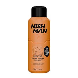 Пудра для створення об'єму матова Nishman Р1 Salon size, 160 г, фото 