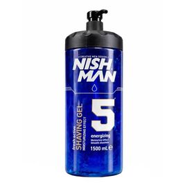 Гель для гоління  Nishman Shaving Gel №05 Blue, 1500 мл, фото 