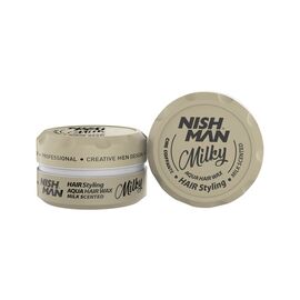 Помада для стайлінгу волосся Nishman Milky, 150 мл, фото 