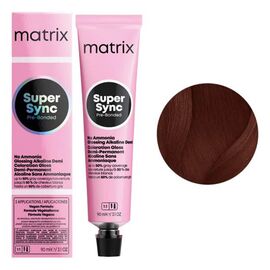 Крем-фарба без аміаку  Matrix Super Sync Pre-Bonded 6BR, Темний Блондин Коричнево-Червоний, 90 мл, Вид: Фарба, Номер краски: 6BR, фото 