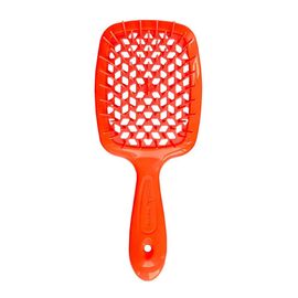 Гребінець Janeke Superbrush The Original Italian Desing кораловий, фото 