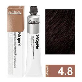 Крем-фарба для волосся L'Oreal Professionnel Majirel 4.8, Шатен мокко, 50ml, Об'єм: 50 мл, Номер краски: 4.8, фото 