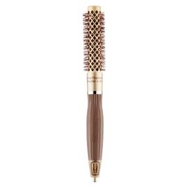Брашинг Olivia Garden EXPERT BLOWOUT SHINE Wavy Bristles Gold&Brown 20, фото 