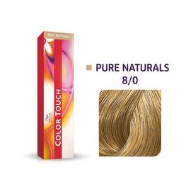 Безаміачна фарба для волосся Wella Professionals Color Touch Rich Naturals 8/0, Світлий блондин  натуральний, 60 мл, Номер краски: 8/0, фото 