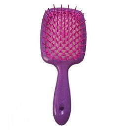 Гребінець Janeke Superbrush The Original Italian Patent Small фуксія з малиновим, фото 