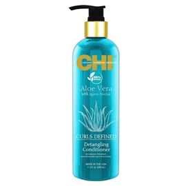 Розгладжувальний кондиціонер для волосся CHI Aloe Vera Detangling Conditioner, 340 мл, Об'єм: 340 мл, фото 