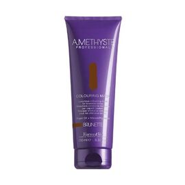 Маска для волосся, яка фарбує, для коричневих відтінків FarmaVita Amethyste Colouring Mask Brunette,250 мл, фото 